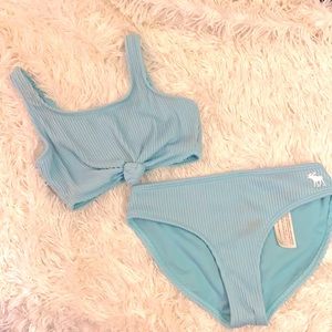Girls Abercrombie & Fitch two-piece bathing suit